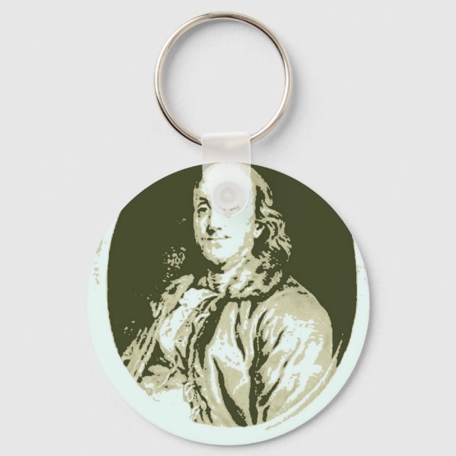 Porte-clés Benjamin Franklin (Recto)