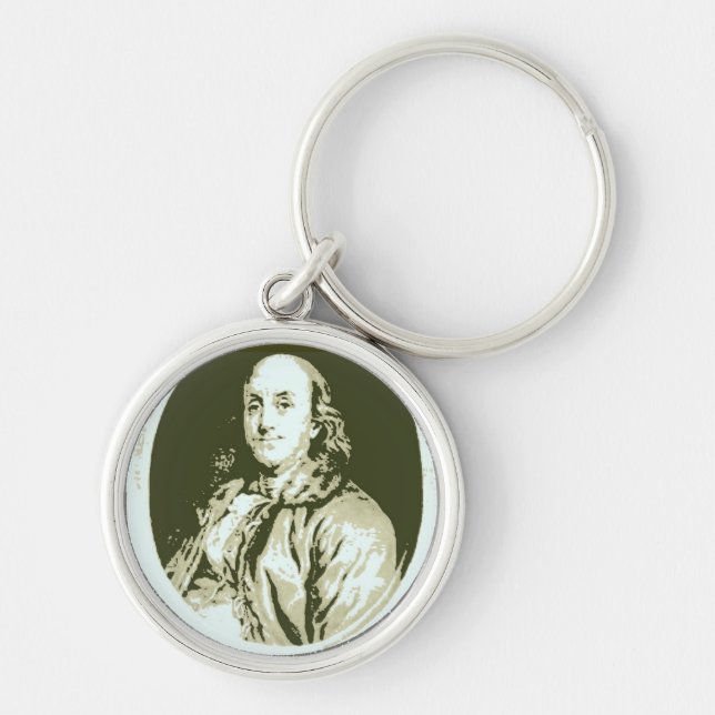 Porte-clés Benjamin Franklin (Devant)
