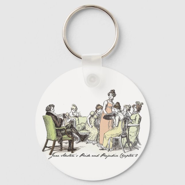 Porte-clés BennetFamily - Jane Austen Pride & Préjugés (Recto)