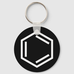 PORTE-CLÉS BENZENE RING SYMBOL