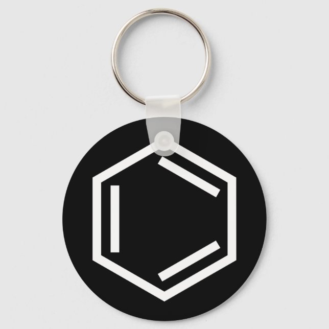 PORTE-CLÉS BENZENE RING SYMBOL (Recto)