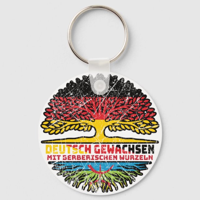 Porte-clés Berberisch Berberch Deutsch Deutschland Baum Wurze (Recto)