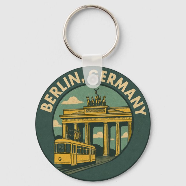 Porte-clés Berlin Allemagne Monument Historique (Recto)
