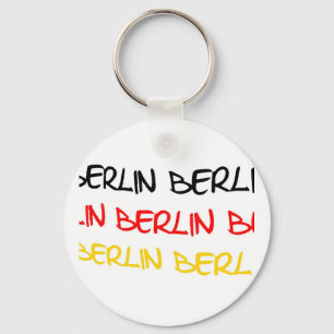 Porte-clés Berlin, Germany Logo Souvenir