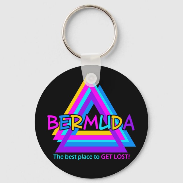 Porte-clés BERMUDA TRIANGLE porte - clé (Recto)