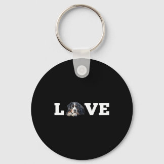 Porte-clés Bernese Mountain Dog Love Pet Love