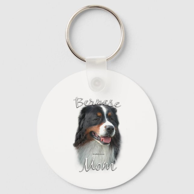 Porte-clés Bernese Mountain Dog Mom 2 (Recto)