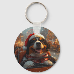 Porte-clés Bernois Mountain Dog Roller Dessous de verre Noël