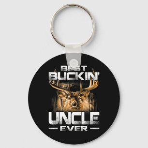 Porte-clés Best Buckin' Uncle Jamais Chemise Deer Chasse Buck