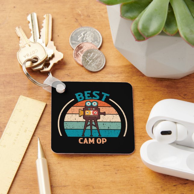 Porte-clés Best Cam Op - Porte - clé de style rétro (Bureau)