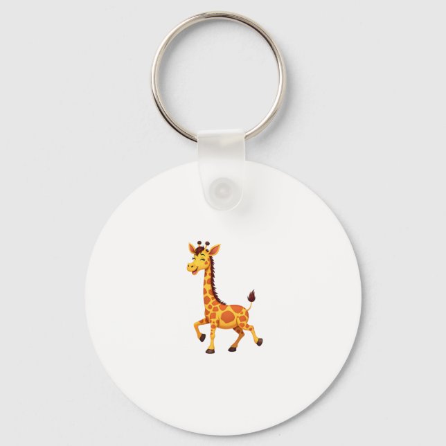 Porte-clés Best Giraffe Art For Men Women Adult Giraffe Print (Recto)