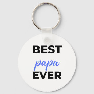 Porte-clés Best Papa Ever Bl