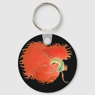 Porte-clés Betta Combattre le Porte - clé de poisson