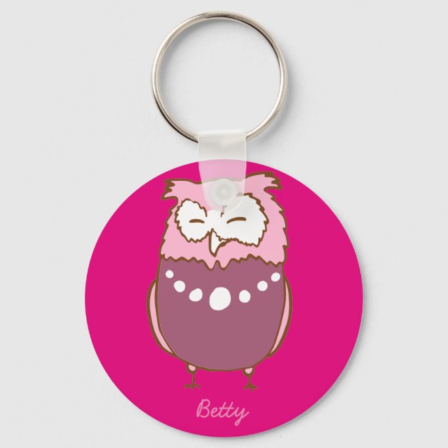 Porte-clés Betty owl (Recto)