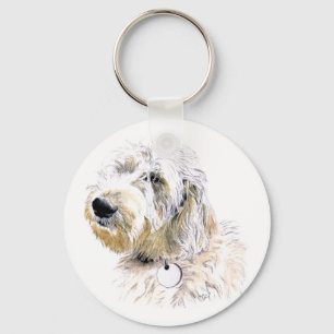 Porte-clés Beurre le porte - clé de Labradoodle