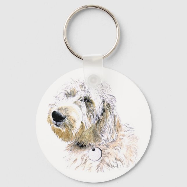 Porte-clés Beurre le Porte - clé Labradoodle (Recto)