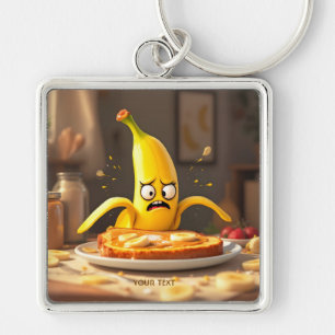 Porte-clés Beurre mignon Imaginaire Banane Toast