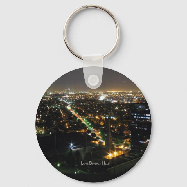 Porte-clés Beverly Hills : I Love Beverly Hills (Recto)
