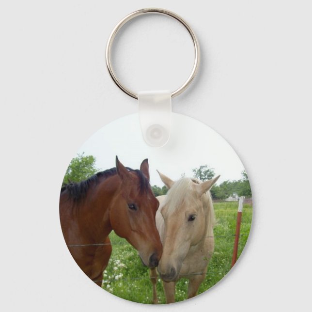 Porte-clés BFF Best Friends Forever - Chevaux (Recto)