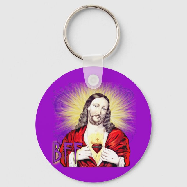 Porte-clés BFF Jésus Christ (Recto)