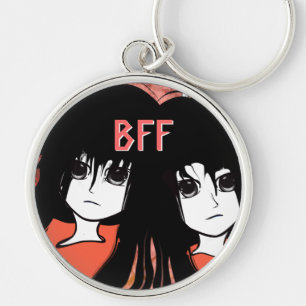Porte-clés BFF Meilleur Ami Forever Anime Twins