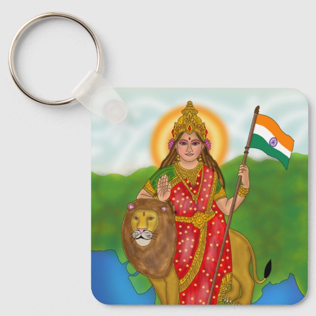 Porte-clés Bharat Mata (Recto)