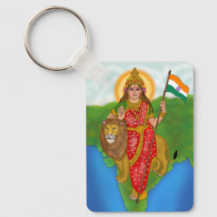 Porte-clés Bharat Mata