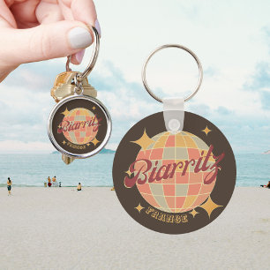 Porte-clés Biarritz France accessoire cadeau souvenir