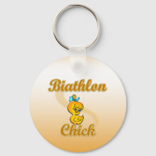 Porte-clés Biathlon Chick