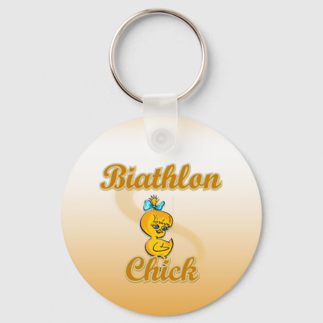 Porte-clés Biathlon Chick (Recto)