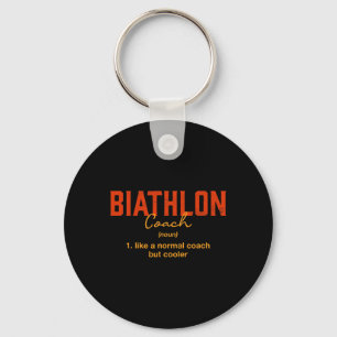 Porte-clés Biathlon Coach Définition Funny Biathlète Humour 2