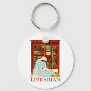 Porte-clés Bibliothécaire Coles Phillips