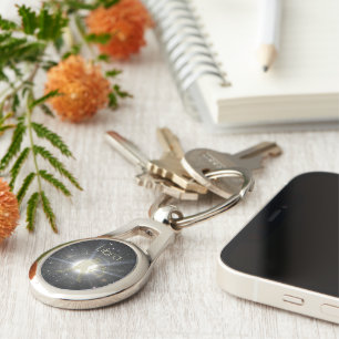 Porte-clés Bibliothèque brillante