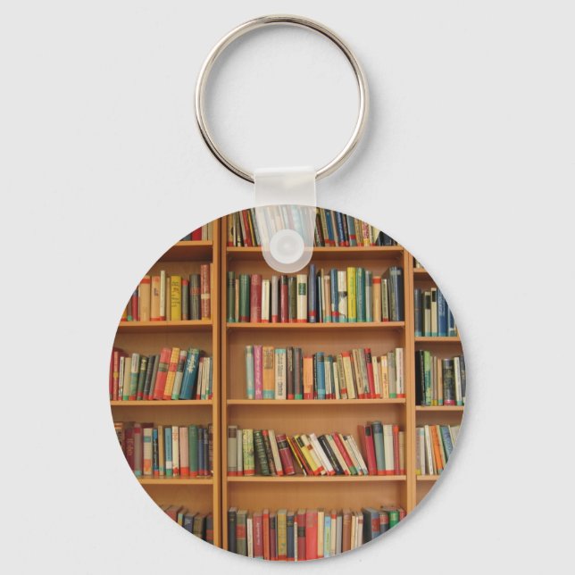 Porte-clés Bibliothèque de fond (Recto)