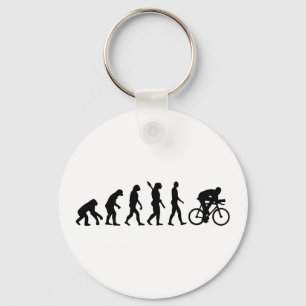 Porte-clés Bicyclette de recyclage d'évolution
