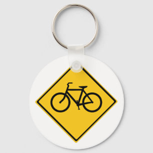 Porte-clés Bicyclette pour panneau routier