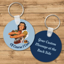 Bien Sûr Je Peux Porte - clé