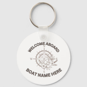 Porte-clés Bienvenue à bord des coussins