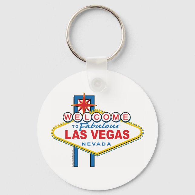 Porte-clés Bienvenue à Las Vegas (Recto)