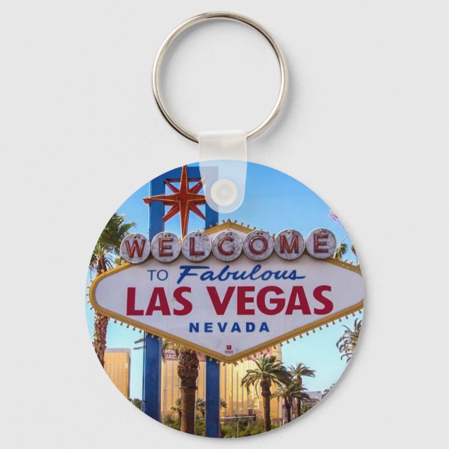 Porte-clés Bienvenue à Las Vegas (Recto)