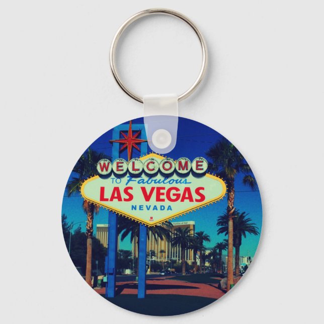 Porte-clés Bienvenue à Las Vegas ! (Recto)