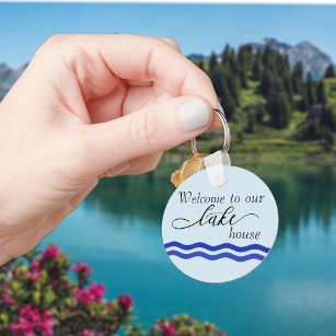 Porte-clés Bienvenue à Our Lake House Rental Property Vacance