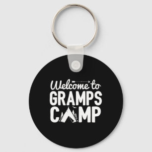 Porte-clés Bienvenue au camping Gramps en détresse