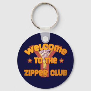 Porte-clés Bienvenue au Zipper Club