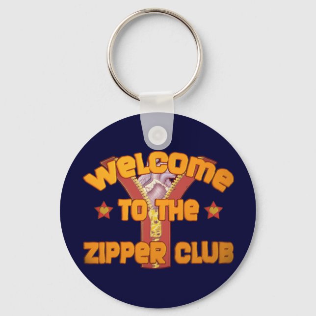 Porte-clés Bienvenue au Zipper Club (Recto)