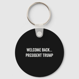 Porte-clés Bienvenue Byck... Élection 2024 R du président amé