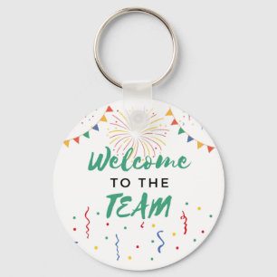 Porte-clés Bienvenue dans l'équipe Nouveau travail d'employé
