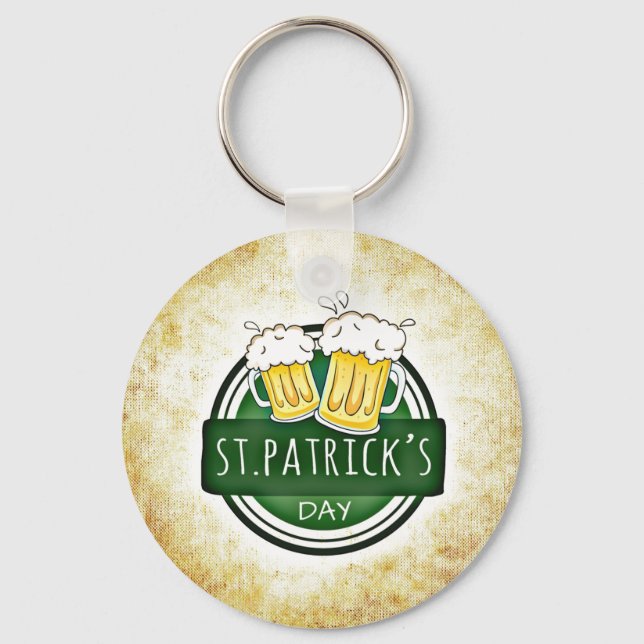Porte-clés Bière de la Saint Patrick (Recto)