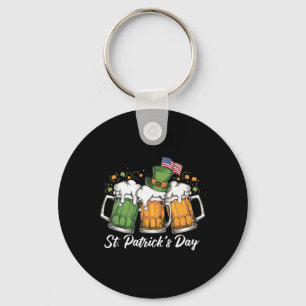 Porte-clés Bière Irlandaise Irlande Fête de la Saint-Patrick 