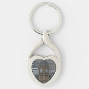 Porte-clés Big Ben London Heart Keychain